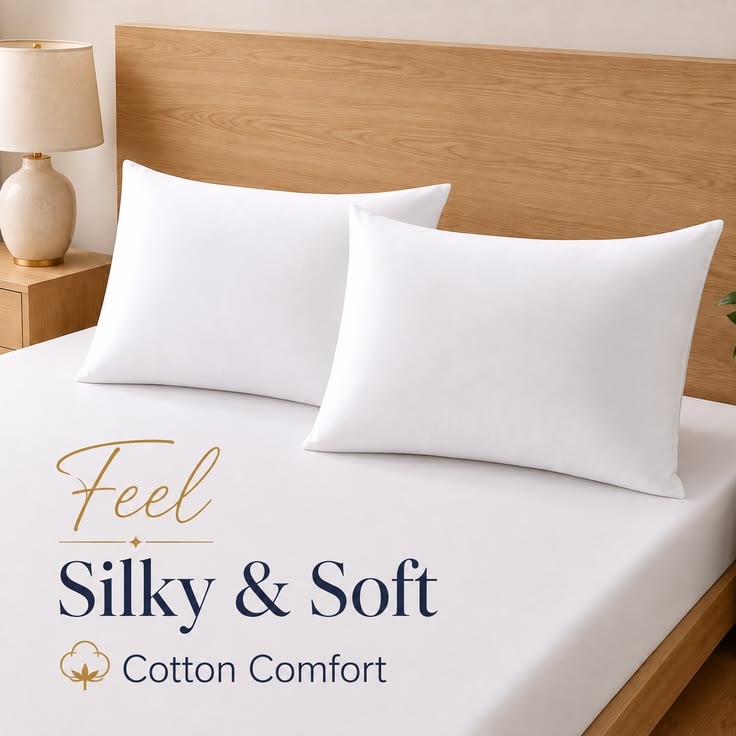 COTTONS quilted pillow protector